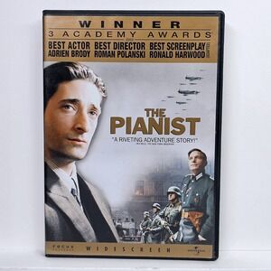 Universal The Pianist DVD Adrien Brody Roman Polanski Widescreen Special Edition